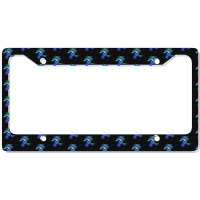 Blue Grateful Dancing Hippie Classic Rock Dead Bear License Plate Frame | Artistshot