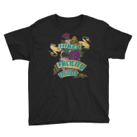 Facility Engineer Inked Skull Tattoo Backside Design Youth Tee | Artistshot