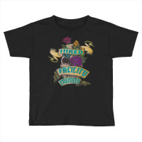 Facility Engineer Inked Skull Tattoo Backside Design Toddler T-shirt | Artistshot