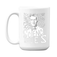 Bill Nye Science Rules, The Bill Nye Science Rules, Bill Nye Science R 15 Oz Coffee Mug | Artistshot