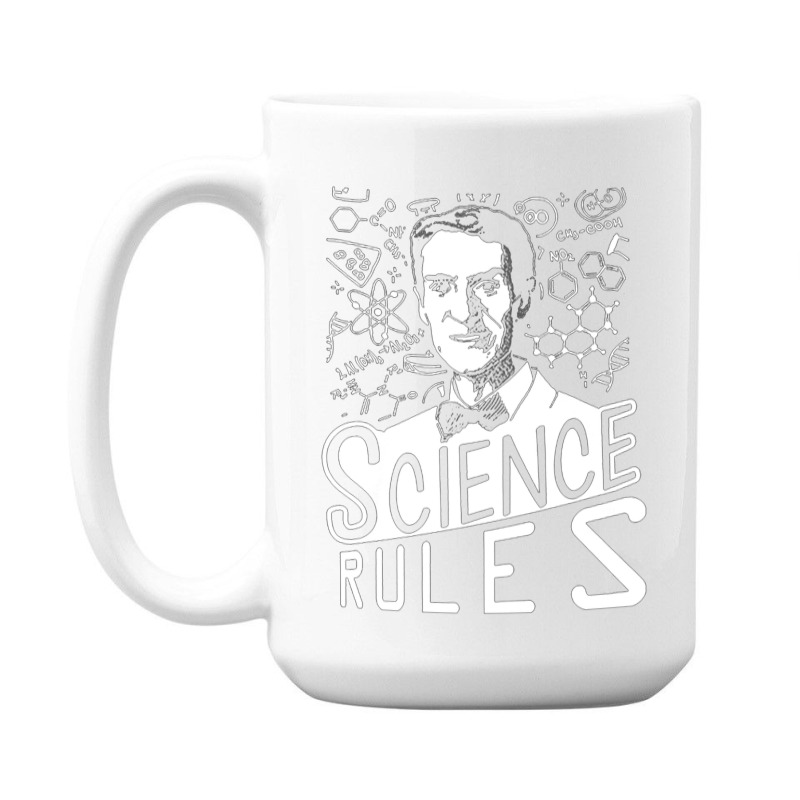 Bill Nye Science Rules, The Bill Nye Science Rules, Bill Nye Science R 15 Oz Coffee Mug | Artistshot