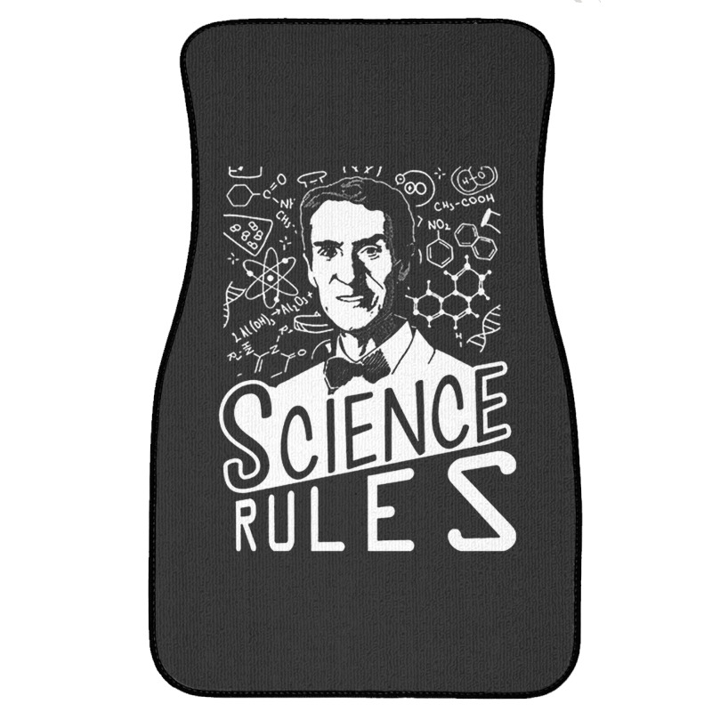 Bill Nye Science Rules, The Bill Nye Science Rules, Bill Nye Science R Front Car Mat | Artistshot