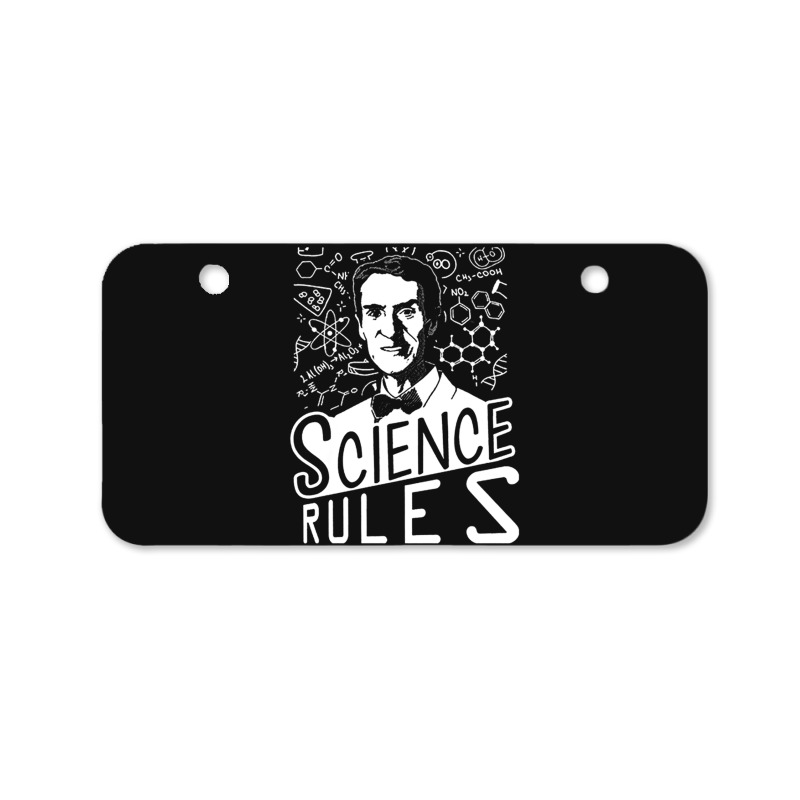 Bill Nye Science Rules, The Bill Nye Science Rules, Bill Nye Science R Bicycle License Plate | Artistshot