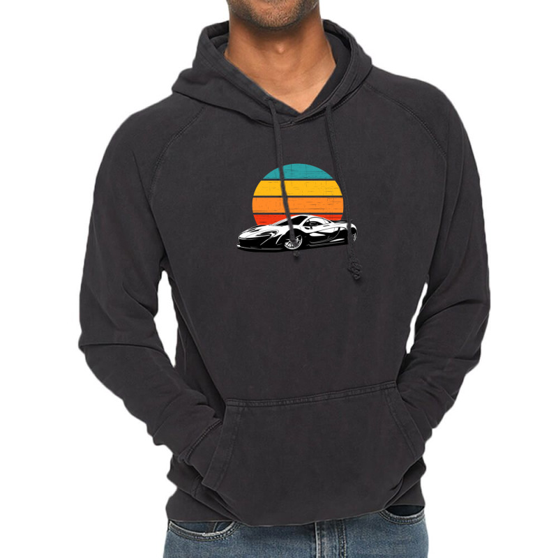 Sunset Supercar Products Vintage Hoodie | Artistshot