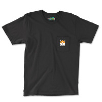 Guinea Pig In A Pocket Cute Pocket Guinea Pig Pocket T-shirt | Artistshot