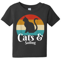 Cats And Sailing Baby Tee | Artistshot