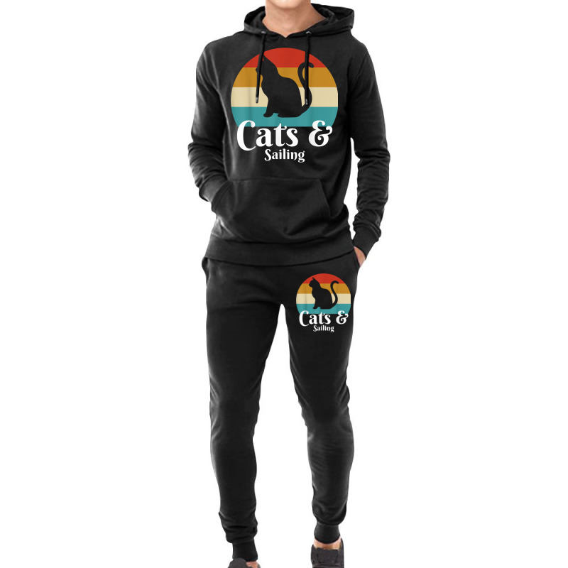 Cats And Sailing Hoodie & Jogger Set | Artistshot