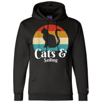 Cats And Sailing Champion Hoodie | Artistshot