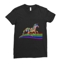 Lgbt+ Rainbow Flag National Pride Month T Shirt Ladies Fitted T-shirt | Artistshot