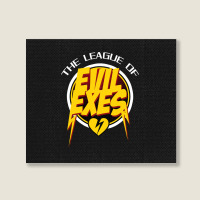 The League Of Evil Exes Landscape Canvas Print | Artistshot