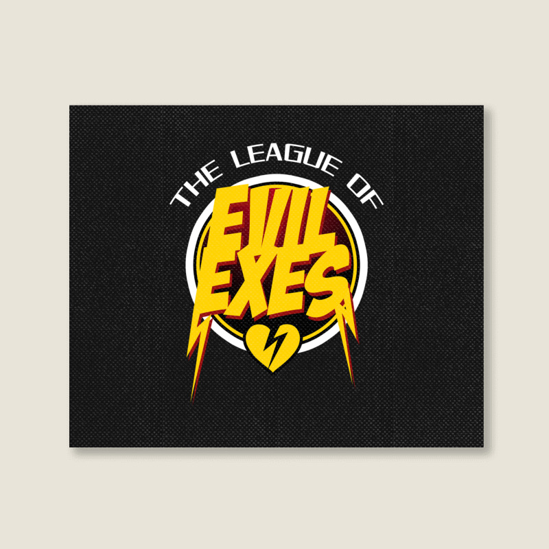 The League Of Evil Exes Landscape Canvas Print | Artistshot