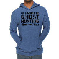 Funny Ghost Investigator  Paranormal Hunt Tee Apparel Lightweight Hoodie | Artistshot