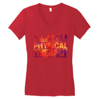 Physical Therapy Gait Analyzing Physiotherapy Pt Rehab Gift T Shirt Women's V-neck T-shirt | Artistshot