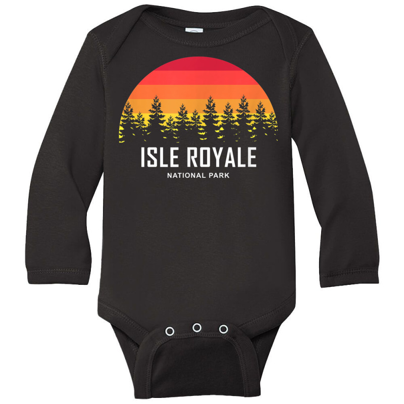 Isle Royale National Park Long Sleeve Baby Bodysuit by Shirt | Artistshot