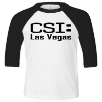 C S I Las Vegas Toddler 3/4 Sleeve Tee | Artistshot