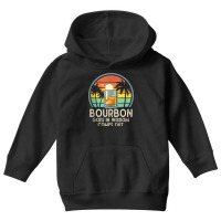 Funny Liquor Bourbon Goes In Wisdom Comes Out Retro Bourbon Tank Top Youth Hoodie | Artistshot