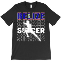 Belize Soccer Fans Jersey   Belizean Flag Football Lovers T-shirt | Artistshot