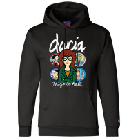 Daria Cast In Circles Champion Hoodie | Artistshot