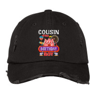 Cousin Of The Birthday Boy Ringmaster Circus Theme Carnival T Shirt Vintage Cap | Artistshot