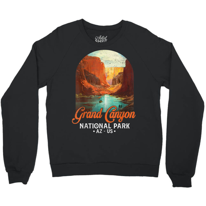 Grand Canyon Arizona Us National Park Funny Hiking Mountains Crewneck Sweatshirt | Artistshot