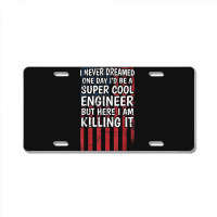 Engineering Degreed Engineer License Plate | Artistshot