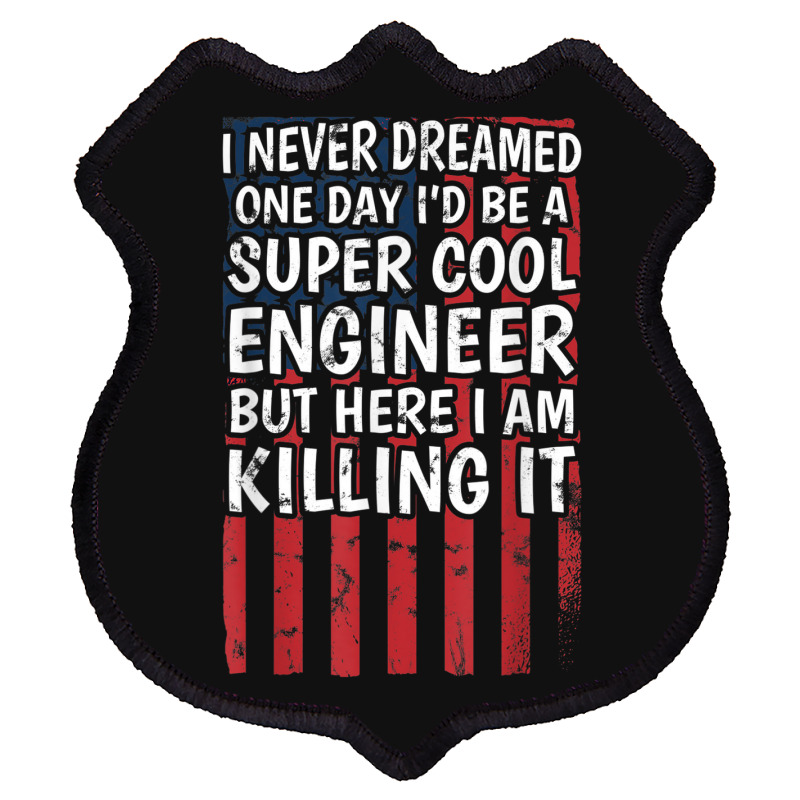 Engineering Degreed Engineer Shield Patch | Artistshot