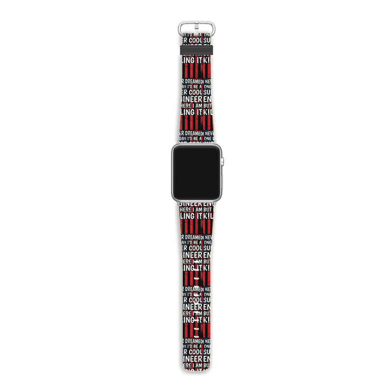 Engineering Degreed Engineer Apple Watch Band | Artistshot