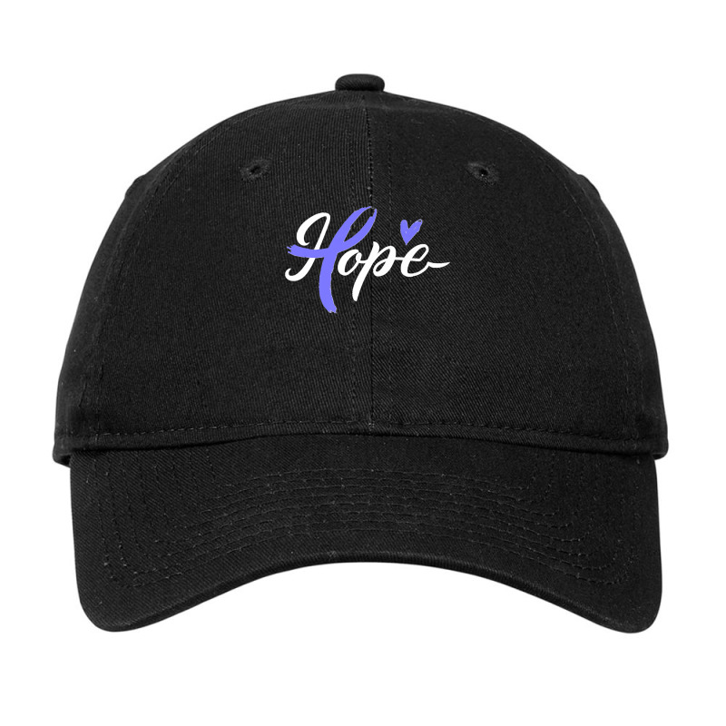 Hope   Esophageal Cancer Support Shirt For Esophageal Cancer Premium T Adjustable Cap by KarinCeleste | Artistshot