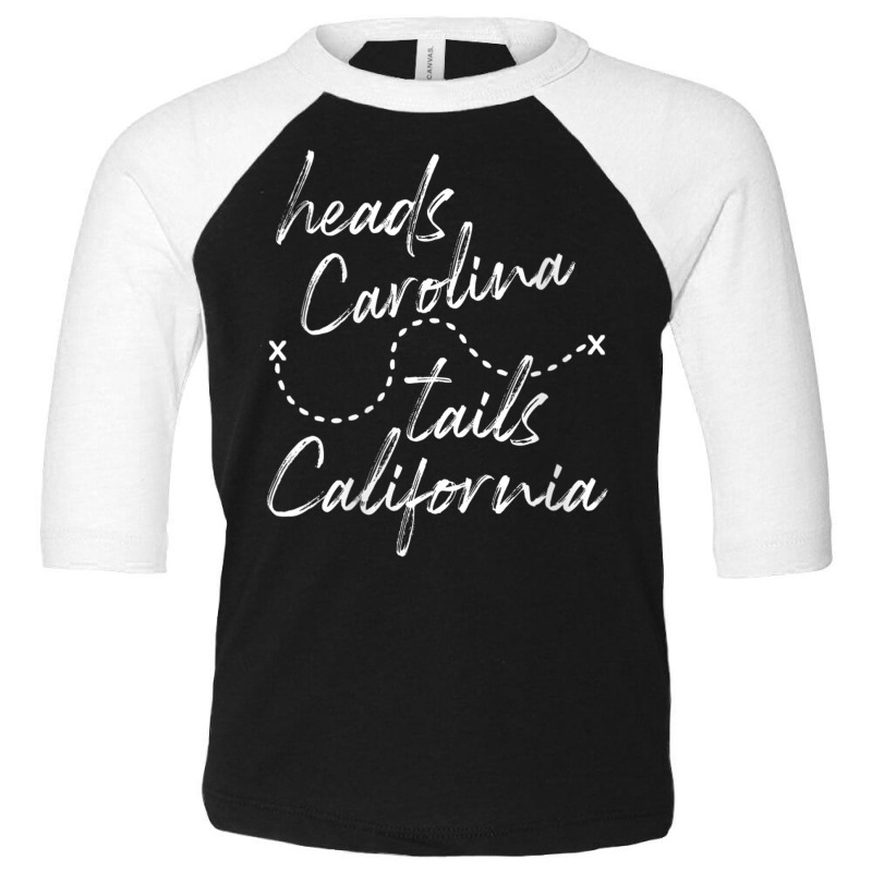 Womens Heads Carolina Tail California Western Summer Beach Paradise V Toddler 3/4 Sleeve Tee by cm-arts | Artistshot