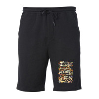 Library Is Paradise Library Fleece Short | Artistshot