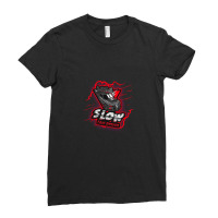 Slow Drivers Design For Taxi Ladies Fitted T-shirt | Artistshot