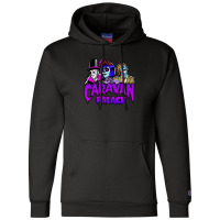 Caravan Palace Merch Champion Hoodie | Artistshot