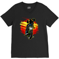 Cool Electric Unicycle Drivers V-neck Tee | Artistshot