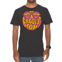 Groovy Mom 70s Aesthetic Nostalgia 1970's Retro Mom Vintage T-shirt | Artistshot