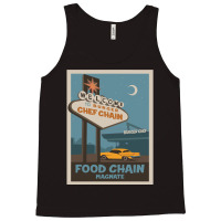 Food Chain Magnate Board Game Minimalist Travel Poster Style Gaming Ar Tank Top | Artistshot