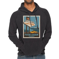 Food Chain Magnate Board Game Minimalist Travel Poster Style Gaming Ar Vintage Hoodie | Artistshot