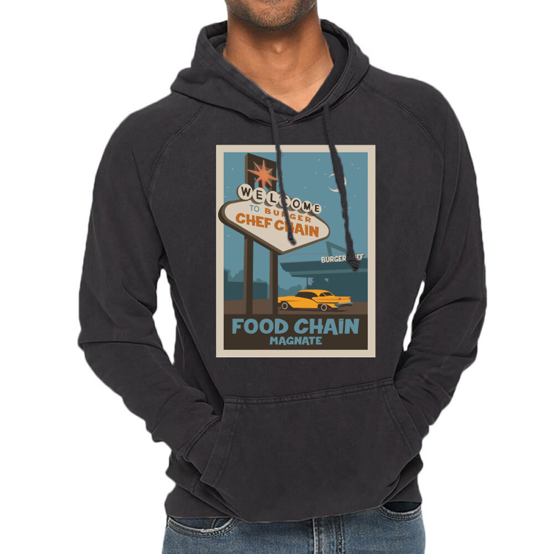 Food Chain Magnate Board Game Minimalist Travel Poster Style Gaming Ar Vintage Hoodie by cm-arts | Artistshot