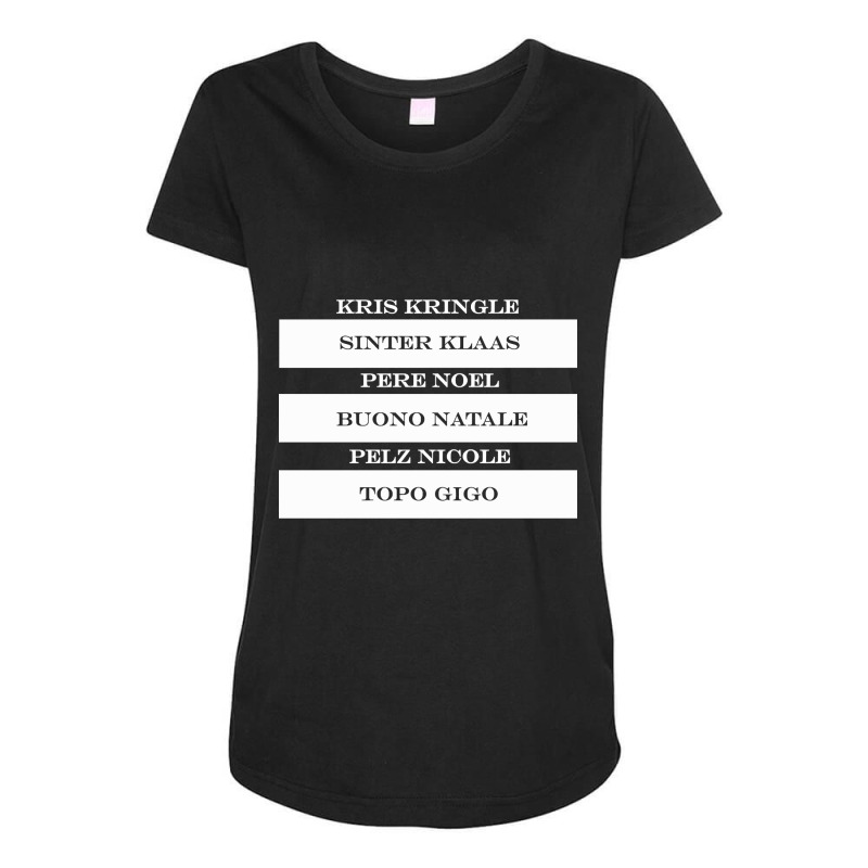 Kris Kringle Sinter Klaas Topo Gigo Maternity Scoop Neck T-shirt | Artistshot