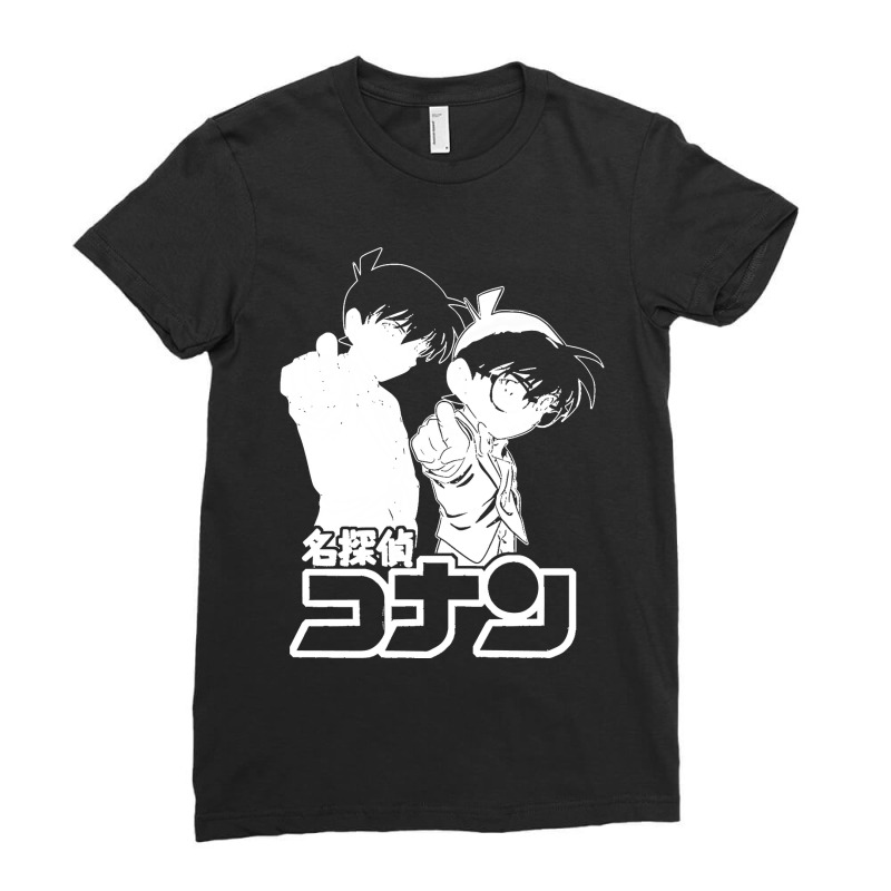 Detective Conan Classic Ladies Fitted T-Shirt by cm-arts | Artistshot