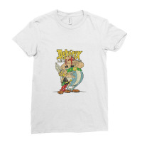 Asterix Le Gaulois, Asterix Ladies Fitted T-shirt | Artistshot