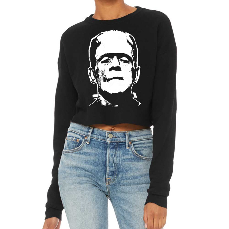 Frankenstein Cropped Sweater by cm-arts | Artistshot