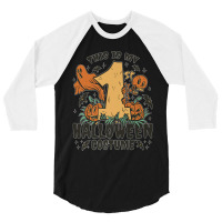 This Is My 1st Halloween Costume First Halloween 2022 Bats Premium T S 3/4 Sleeve Shirt | Artistshot