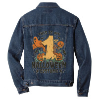 This Is My 1st Halloween Costume First Halloween 2022 Bats Premium T S Men Denim Jacket | Artistshot