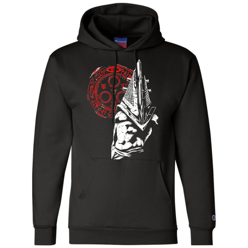 Chain Link And Fog Classic Champion Hoodie by cm-arts | Artistshot