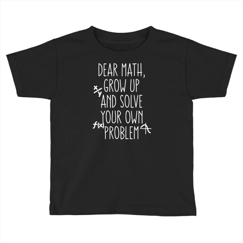 Funny Math Gift For Girls Boys Teen Adult Teacher College Toddler T-shirt | Artistshot