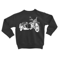 Sidecar Motorcycle  Vintage 3 Wheel Motorbike Tee T Shirt Toddler Sweatshirt | Artistshot