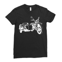 Sidecar Motorcycle  Vintage 3 Wheel Motorbike Tee T Shirt Ladies Fitted T-shirt | Artistshot