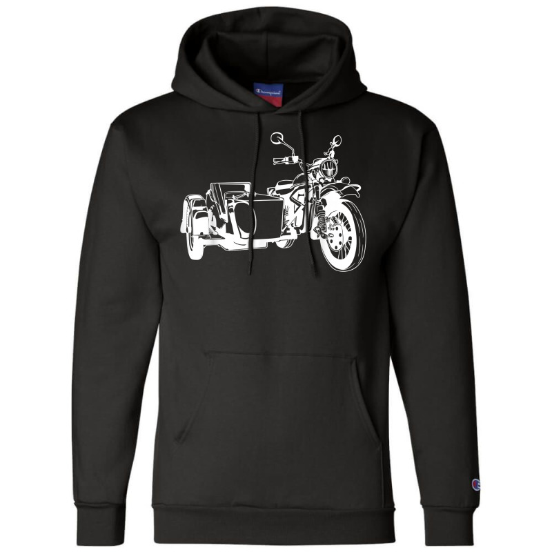 Sidecar Motorcycle  Vintage 3 Wheel Motorbike Tee T Shirt Champion Hoodie by nuzhetanopo | Artistshot