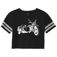 Sidecar Motorcycle  Vintage 3 Wheel Motorbike Tee T Shirt Scorecard Crop Tee | Artistshot