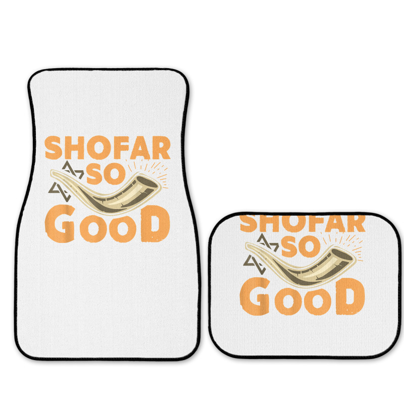 Shofar So Good Funny Rosh Hashanah Jewish Holiday Gift T Shirt Full Set Car Mats | Artistshot